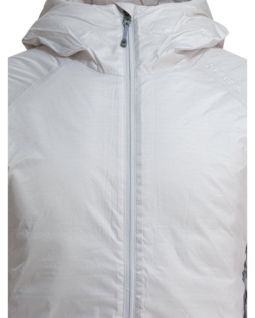 Houdini Sportswear Gray Dunfri Jackets And Coats