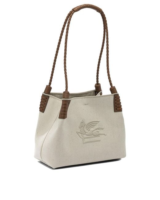 Etro Natural Small "libra" Shoulder Bag