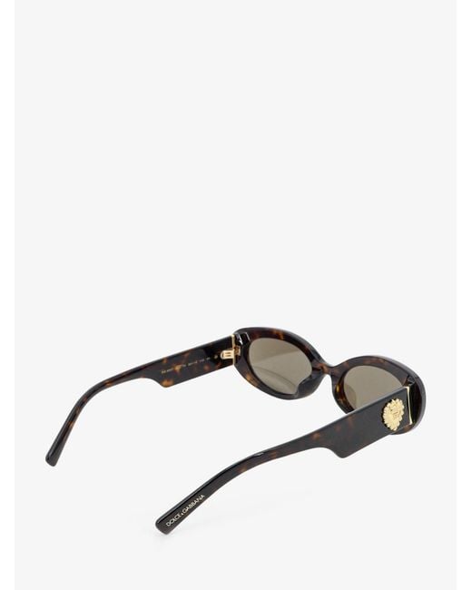 Dolce & Gabbana Gray Acetate Sunglasses