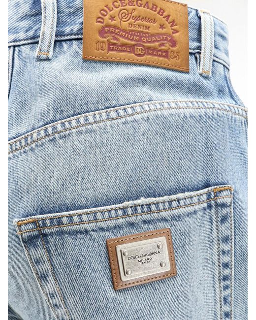 Dolce & Gabbana Blue Dolce & Gabbana Denim Jeans