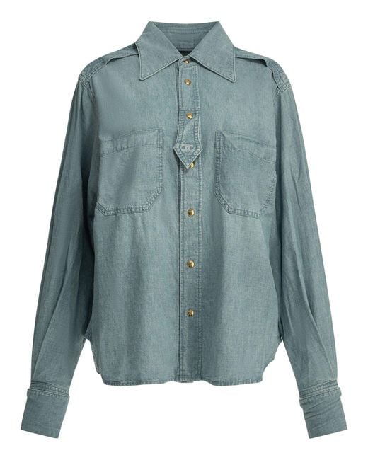 Céline Blue Shirts