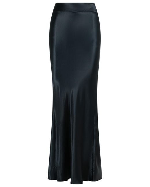 ANDAMANE Blue 'Nemesia' Viscose Skirt