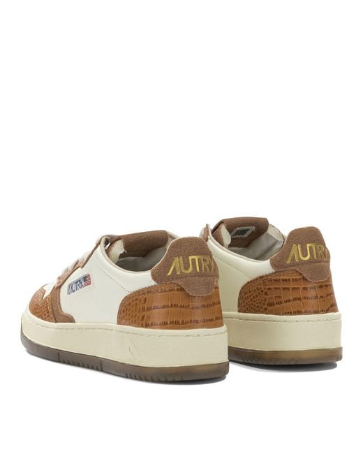 Autry Natural Medalist Low Sneakers