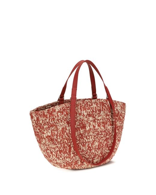 Loewe Pink X Paula's Ibiza Eclipse Basket Bag
