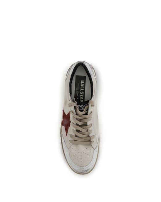 Golden Goose Deluxe Brand White Ball Star Sneakers for men