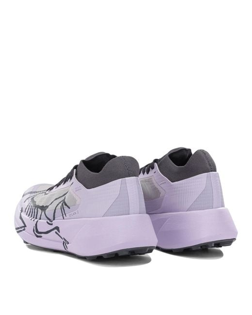 Arc'teryx White "Silan 2" Low Top Sneakers