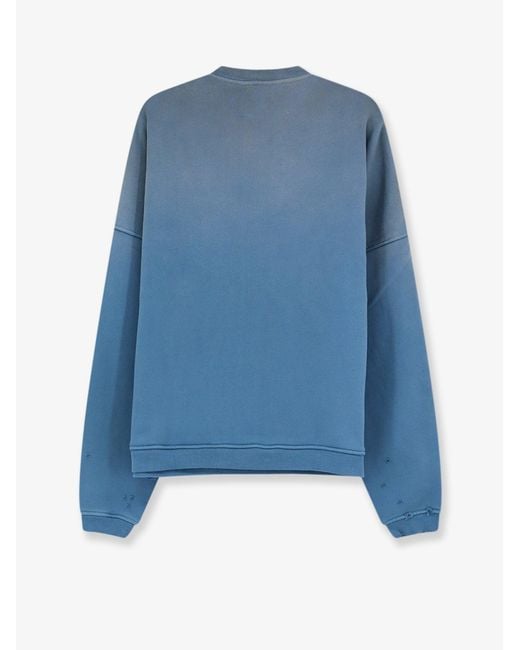 PALY Blue Cotton Sweatshirt for men