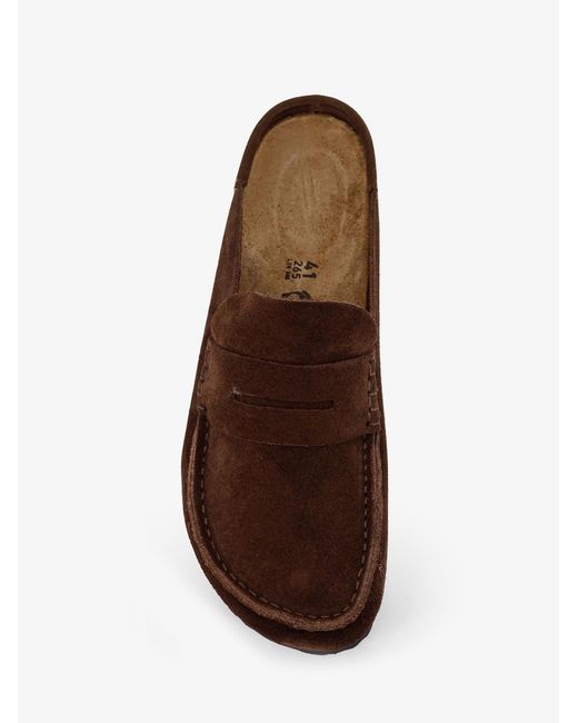 Birkenstock Brown Sandals Naples Suede