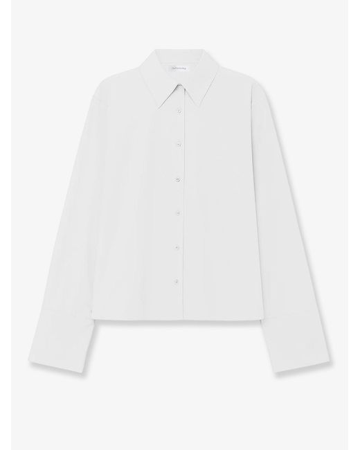 Frankie Shop White Tila Organic Cotton Shirt