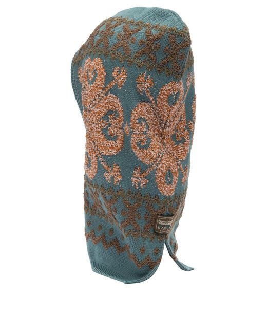 Kapital Green Snow-Gala Balaclava for men