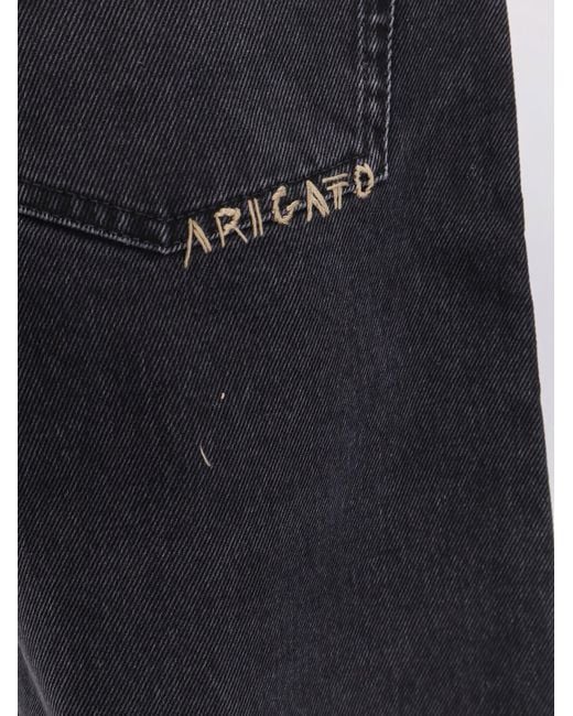 Axel Arigato Blue Relaxed Fit Denim Trousers for men