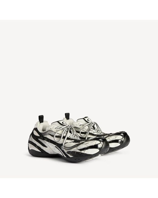 Balenciaga White "Soleless" Sneakers for men