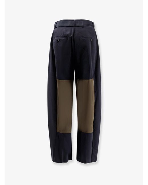 Sacai Blue Rtw Lana/Poliestere/Cupro