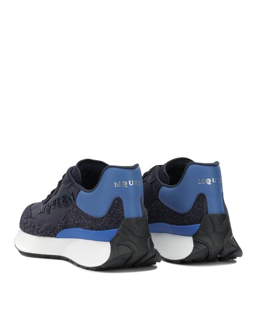 McQueen Blue Sneakers for men