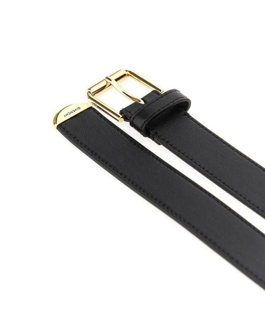 Givenchy Black 'Voyou' Leather Belt