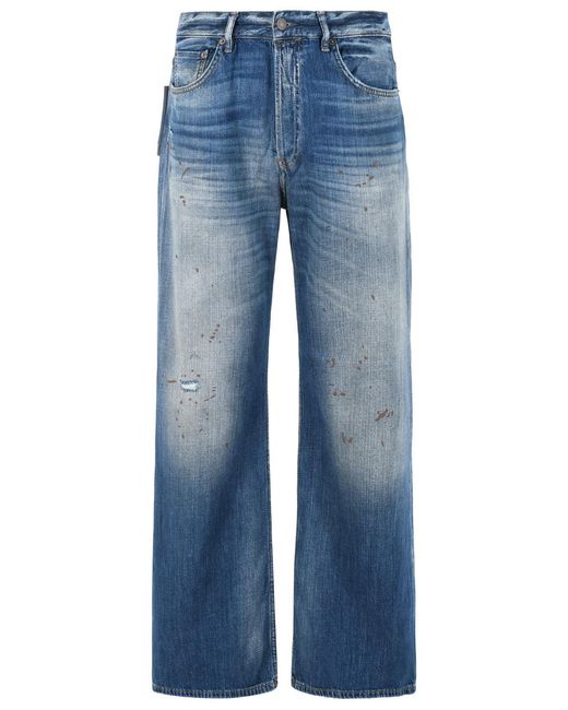 Acne Blue '2021' Denim Jeans for men