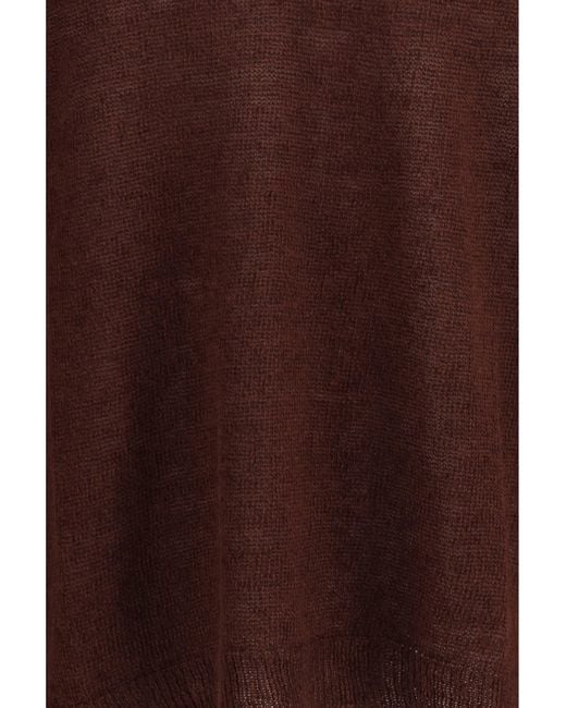Our Legacy Purple V-Neck Sweater for men