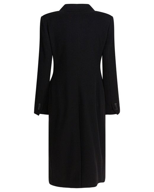 Tagliatore Black Cashmere Coat