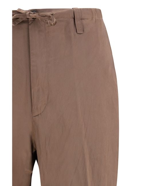 Dries Van Noten Brown Penny Pants for men