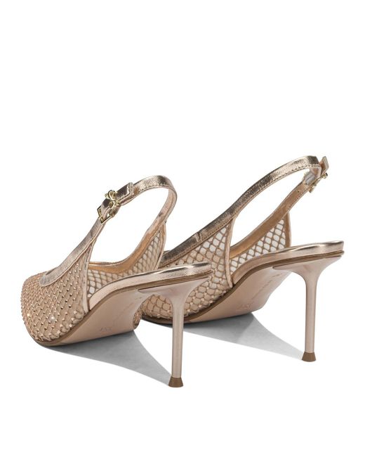 Sergio Levantesi White "Greta6 70Mm" Slingback