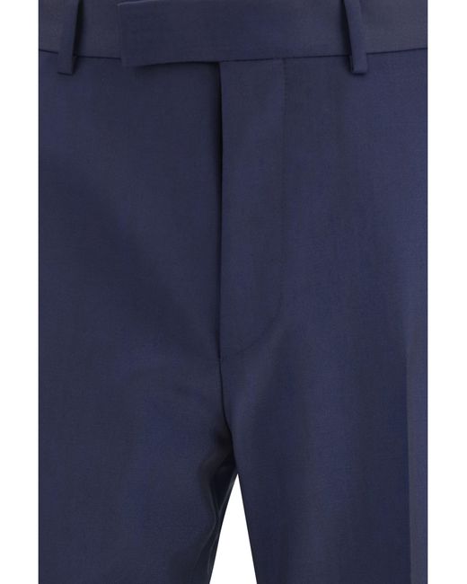 Zegna Blue Tailored Suit for men