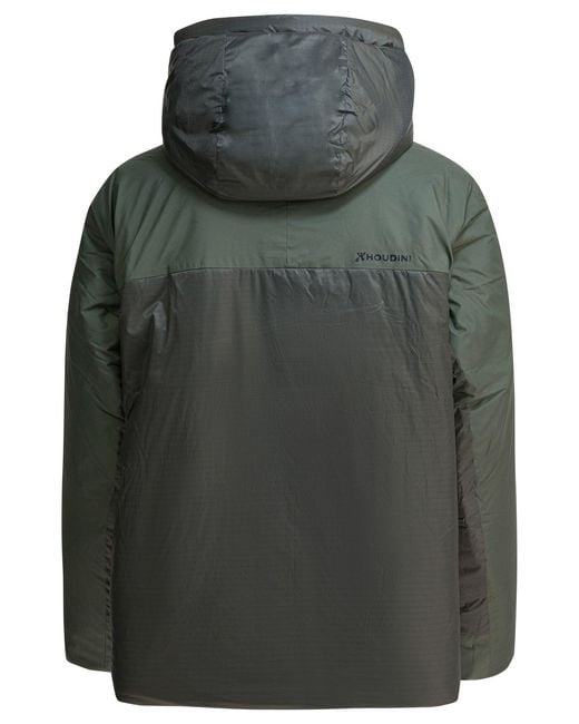 Houdini Sportswear Green Dunfri Jackets And Coats for men