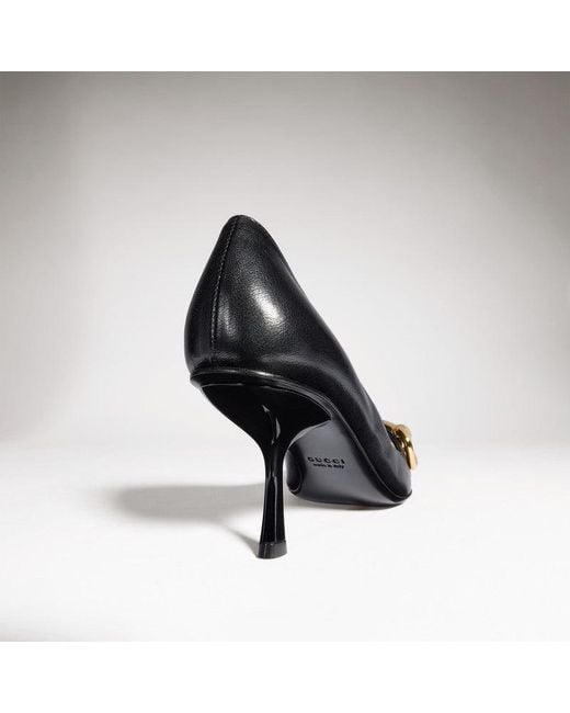Gucci Black Boulevard 75Mm Pumps