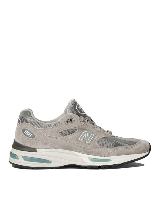 New Balance White "made In Uk 991v2" Sneakers for men