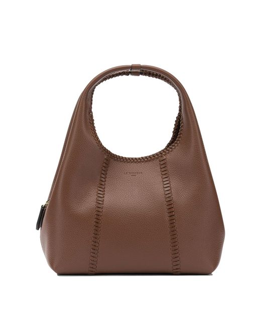 Women's Brown Calf Leather Crossbody Bag