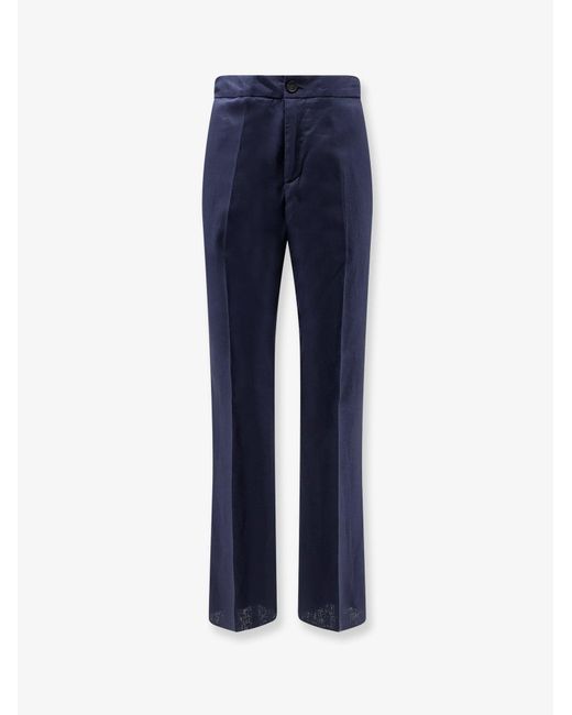 Hevò Blue Trousers for men