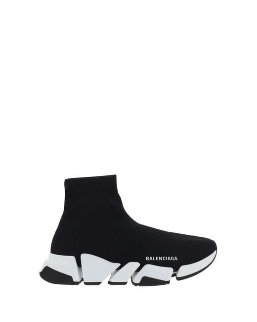 Balenciaga White Speed Sneakers