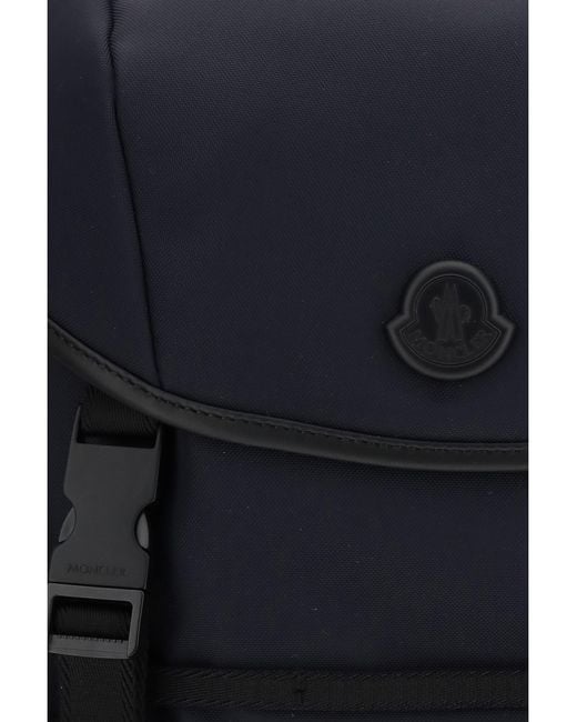 Moncler Blue Tech Backpack for men