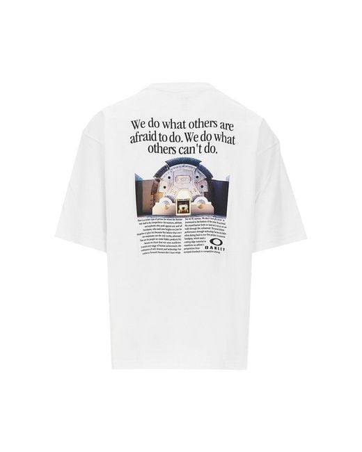 Oakley White Enhance Qdc 5.0 T-Shirt 5.0 for men