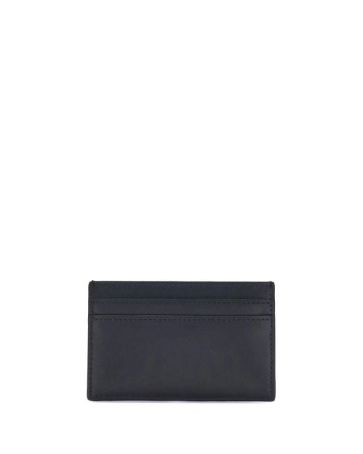 McQueen Blue Logoed Card Holder for men