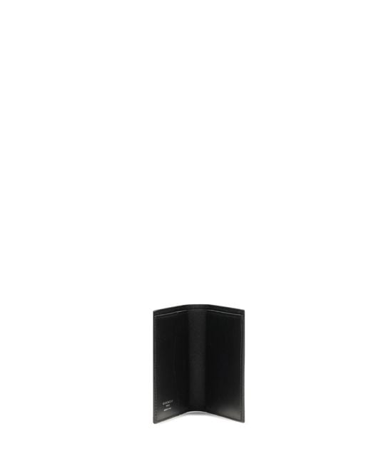 Givenchy Black Garnet Leather Card Holder for men