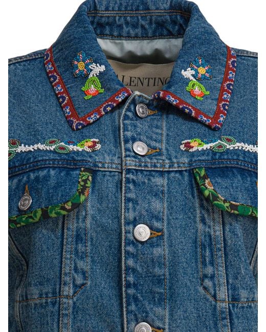 Valentino Blue Outerwears