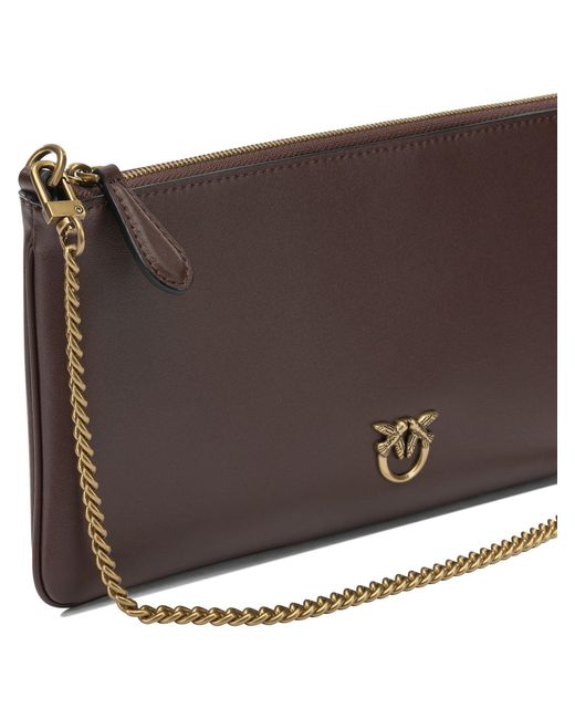 Pinko Brown Clutches