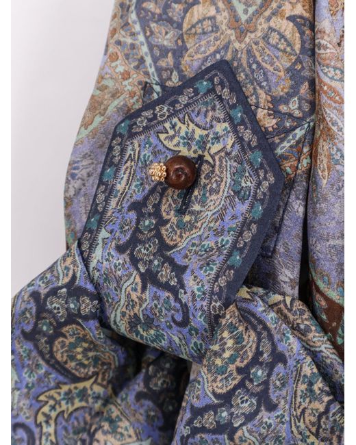 Zimmermann Gray Wanderlust Silk Shirt