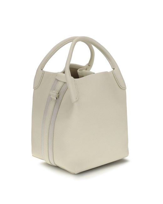 Loro Piana Natural Small Bale Bucket Bag