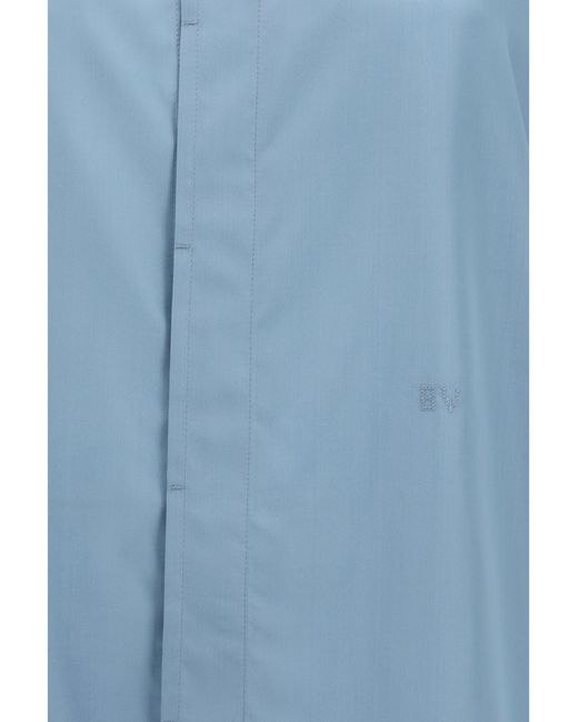 Bottega Veneta Blue Washed Parachute Shirt