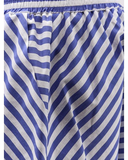 Lavi Blue Shorts Lory Cotton-Blend