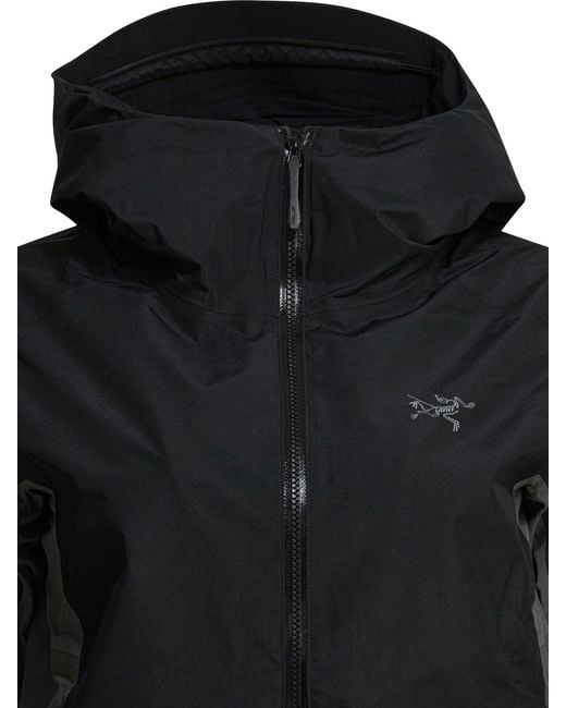 Arc'teryx Black "Solano" Technical Jacket