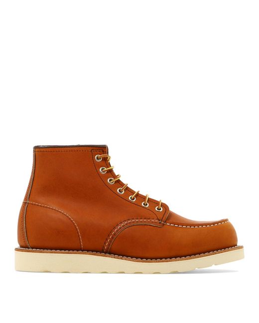 Red Wing Brown Wing Shoes Boots for men