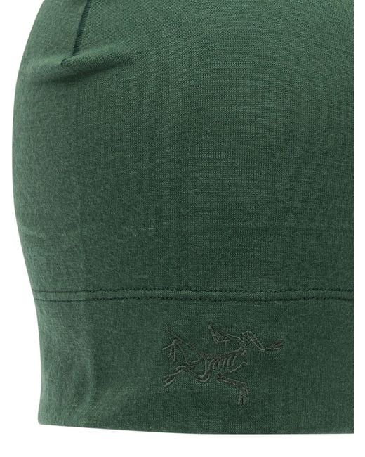 Arc'teryx Green Rho Beanie for men