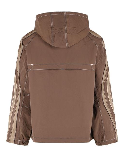 ERL Brown Nylon Jacket for men