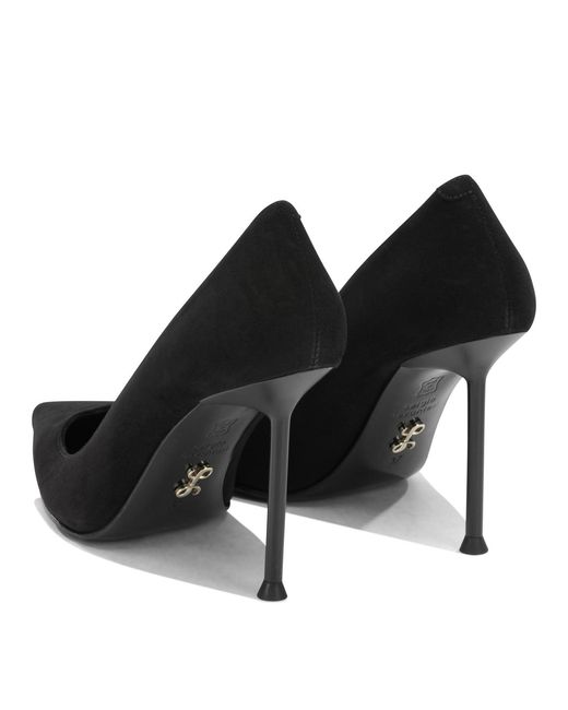 Sergio Levantesi Black "Leyla 100Mm" Pumps