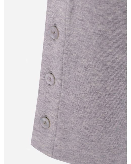 Gucci Gray Cotton Sweatpants