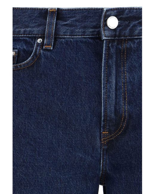 Totême Blue Low Straight Denim