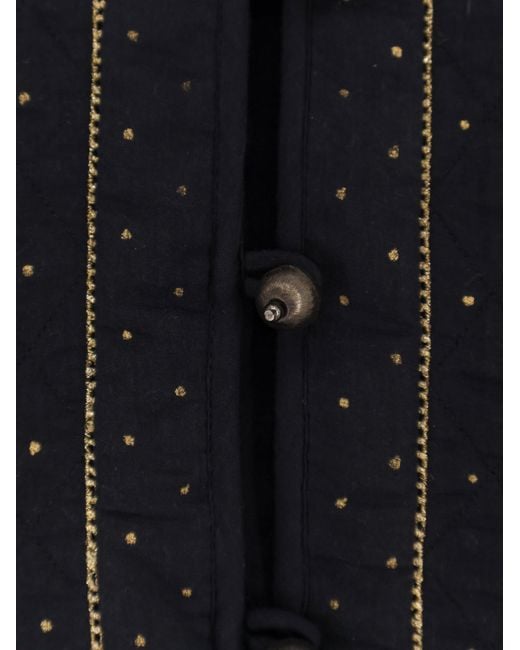 Isabel Marant Blue Marant Etoile Volana Padded And Quilted Vest