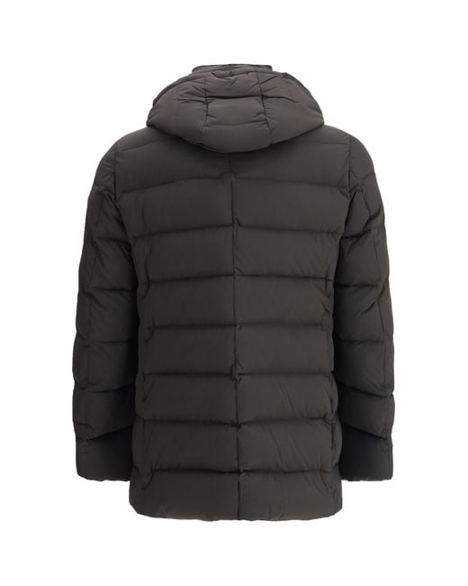 Moorer Black Florio Down Jacket for men